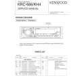KENWOOD KRC666 Service Manual