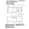 KENWOOD CD324M Service Manual