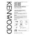 KENWOOD UD502 Owners Manual