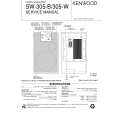 KENWOOD SW305W Service Manual