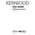 KENWOOD KDC-9026R Owners Manual