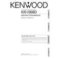 KENWOOD KRV999D Owners Manual