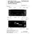 KENWOOD DP-J1070 Service Manual