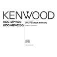 KENWOOD KDC-MP4023 Owners Manual