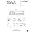 KENWOOD KDCX579 Service Manual