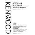 KENWOOD KDC65R Owners Manual