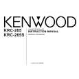 KENWOOD KRC-265S Owners Manual