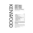 KENWOOD KRC-3003 Owners Manual
