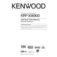 KENWOOD KRF-X9090D Owners Manual