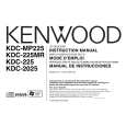 KENWOOD KDCMP225 Owners Manual