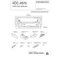 KENWOOD KDCX879 Service Manual