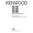 KENWOOD XD750 Owners Manual