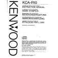 KENWOOD KCAR10 Owners Manual
