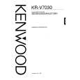 KENWOOD KR-V7030 Owners Manual