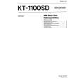KENWOOD KT-1100SD Owners Manual