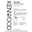 KENWOOD KA895 Owners Manual