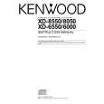 KENWOOD XD-6000 Owners Manual