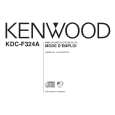 KENWOOD KDC-F324A Owners Manual