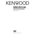 KENWOOD KNA-DV3100 Owners Manual