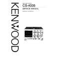 KENWOOD CS-4035 Service Manual