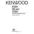 KENWOOD DP-SA7 Owners Manual