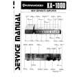 KENWOOD KA1000 Service Manual