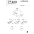KENWOOD KPASS100 Service Manual