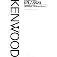 KENWOOD KRA5520 Owners Manual