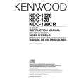 KENWOOD KDC128 Owners Manual