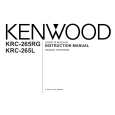 KENWOOD KRC-265RG Owners Manual