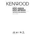KENWOOD KDC-X8529 Owners Manual