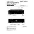 KENWOOD DP-R892 Service Manual
