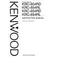 KENWOOD KRC-854RD Owners Manual
