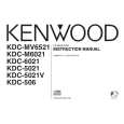 KENWOOD KDC-MV6521 Owners Manual