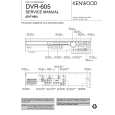KENWOOD DVR605 Service Manual