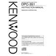 KENWOOD DPC351 Owners Manual