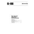 KENWOOD KA-800 Owners Manual