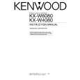 KENWOOD KXW6080 Owners Manual