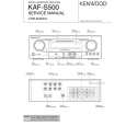 KENWOOD KAF-S500 Service Manual