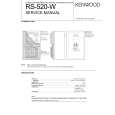 KENWOOD RS520W Service Manual