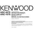 KENWOOD KRC20S Owners Manual