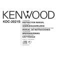 KENWOOD KDC-2021S Owners Manual
