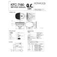 KENWOOD KFC7180 Service Manual