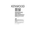KENWOOD KDC-C665 Owners Manual