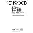 KENWOOD DV603 Owners Manual