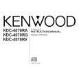 KENWOOD KDC-4070RV Owners Manual