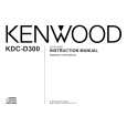 KENWOOD KDC-D300 Owners Manual