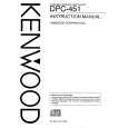 KENWOOD DPC451 Owners Manual