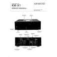 KENWOOD KM-X1 Service Manual