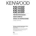 KENWOOD KAC9102D Owners Manual